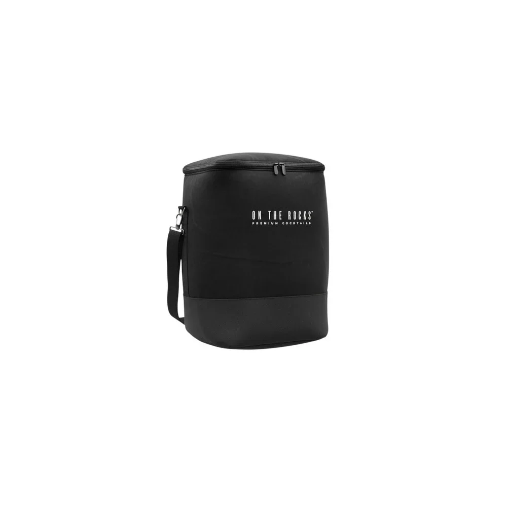 On The Rocks Cooler Backpack Unisex OS Black Insulated Thermal Bag